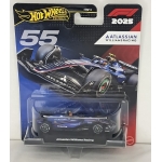 Hot Wheels 1:64 Atlassian Williams Racing #55 Carlos Sainz Jr 2025